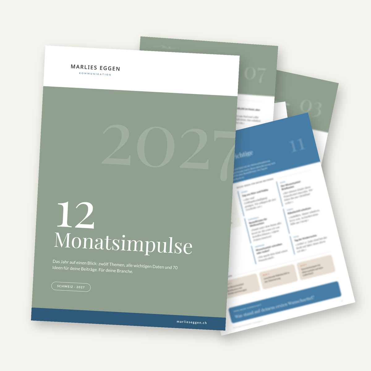 12 Monatsimpulse 2027