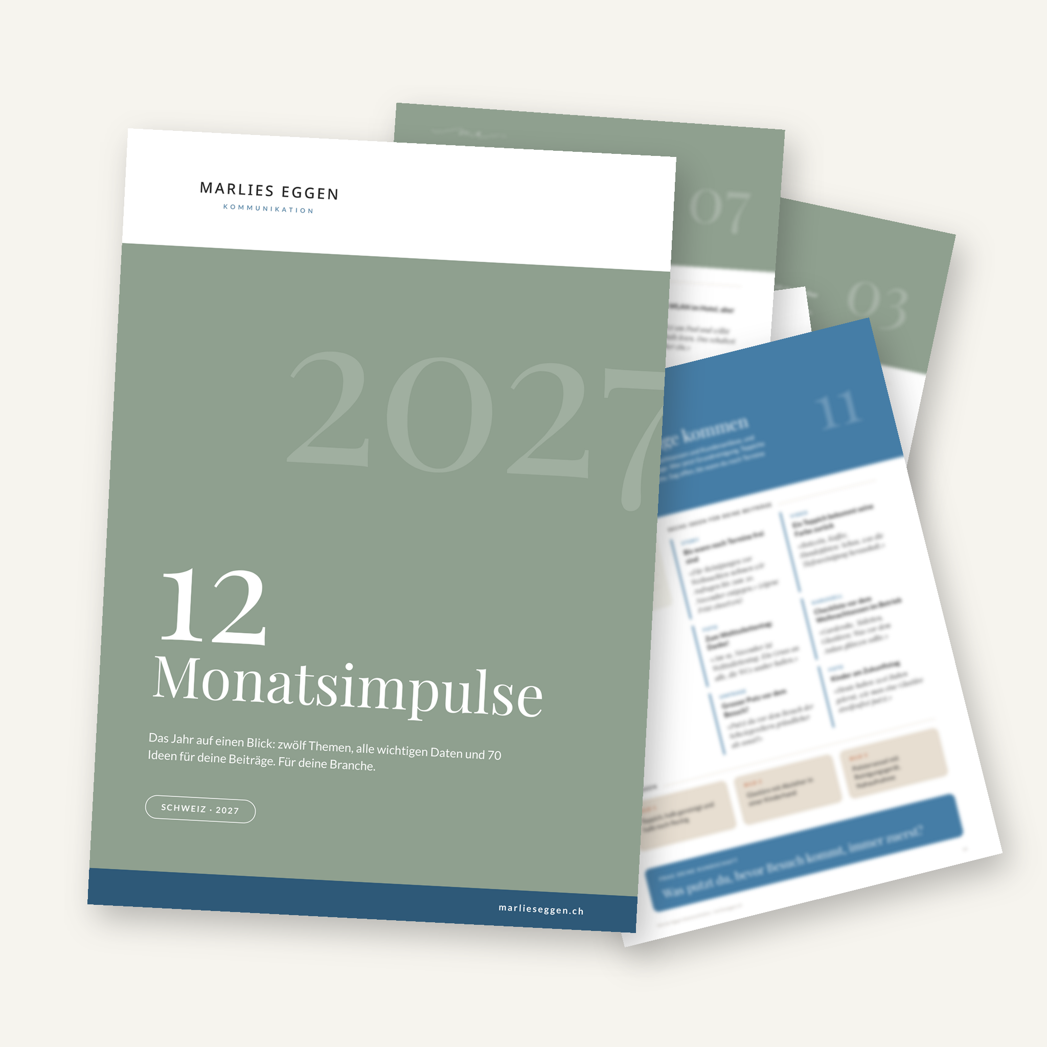 12 Monatsimpulse 2027: der Guide als PDF